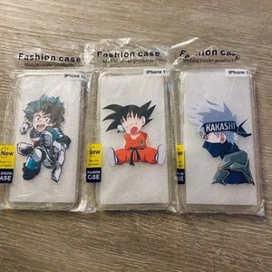 (3) New iPhone 11 Anime Cases